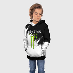 Толстовка-худи детская MONSTER ENERGY, цвет: 3D-черный — фото 2