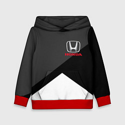 Толстовка-худи детская HONDA, цвет: 3D-красный