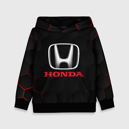 Детская толстовка HONDA / 3D-Черный – фото 1