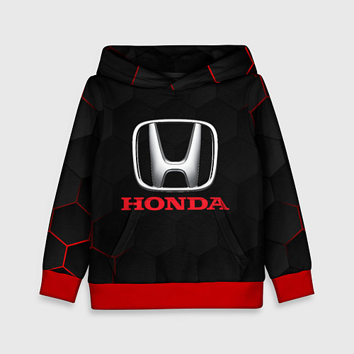 Детская толстовка HONDA / 3D-Красный – фото 1