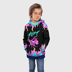 Толстовка-худи детская PROMARE, цвет: 3D-синий — фото 2