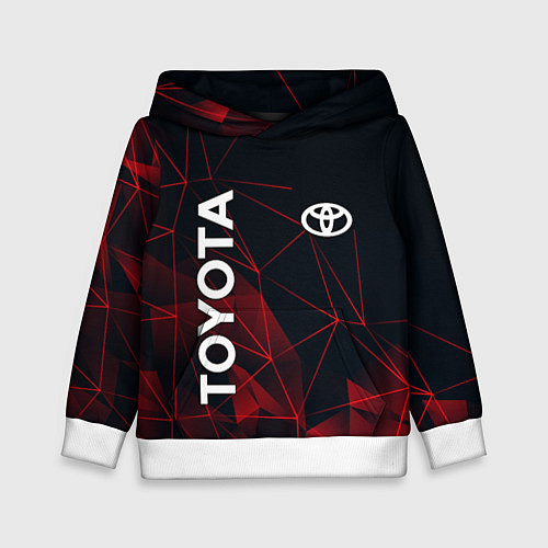 Детская толстовка TOYOTA / 3D-Белый – фото 1