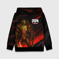 Толстовка-худи детская DOOM ETERNAL, цвет: 3D-черный