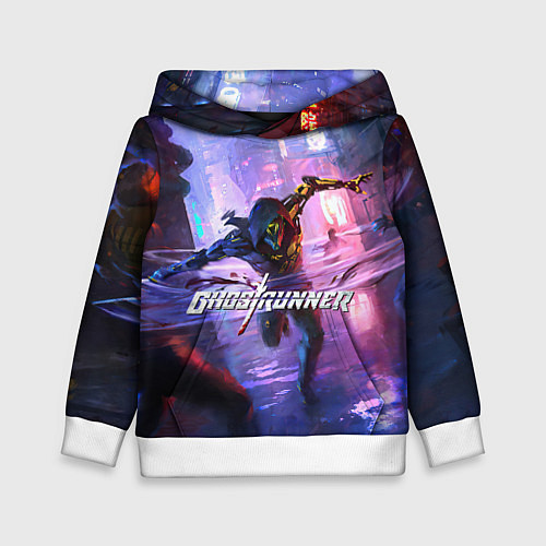 Детская толстовка Ghostrunner / 3D-Белый – фото 1