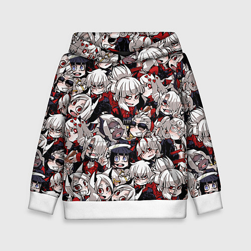 Детская толстовка Helltaker / 3D-Белый – фото 1