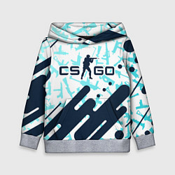Толстовка-худи детская CS GO КС ГО, цвет: 3D-меланж