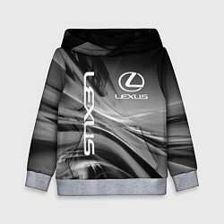 Толстовка-худи детская LEXUS, цвет: 3D-меланж