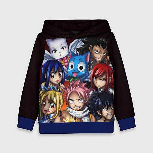 Детская толстовка FAIRY TAIL ХВОСТ ФЕИ / 3D-Синий – фото 1