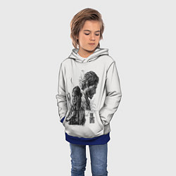 Толстовка-худи детская The Last of Us, цвет: 3D-синий — фото 2