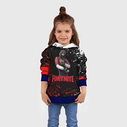 Толстовка-худи детская FORTNITE x IKONIK, цвет: 3D-синий — фото 2