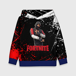 Толстовка-худи детская FORTNITE x IKONIK, цвет: 3D-синий