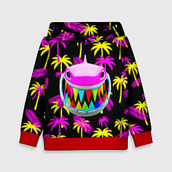 Толстовка-худи детская 6ix9ine, цвет: 3D-красный
