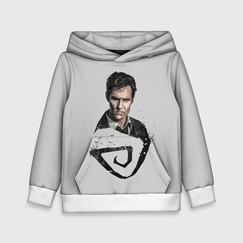 Детская толстовка Настоящий детектив / 3D-Белый – фото 1