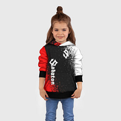 Толстовка-худи детская Sabaton, цвет: 3D-черный — фото 2