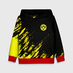 Толстовка-худи детская BORUSSIA, цвет: 3D-красный