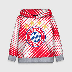 Толстовка-худи детская BAYERN MUNCHEN, цвет: 3D-меланж