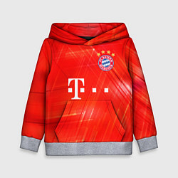 Толстовка-худи детская BAYERN MUNCHEN, цвет: 3D-меланж