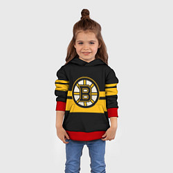 Толстовка-худи детская BOSTON BRUINS NHL, цвет: 3D-красный — фото 2