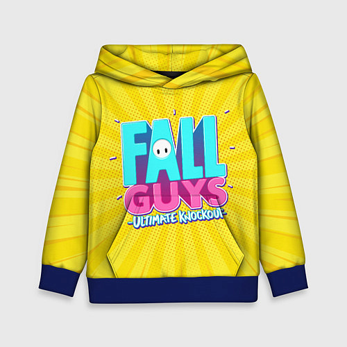 Детская толстовка Fall Guys / 3D-Синий – фото 1