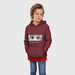 Толстовка-худи детская Hunter x Hunter, цвет: 3D-красный — фото 2