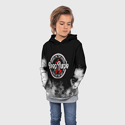 Толстовка-худи детская Deep Purple, цвет: 3D-меланж — фото 2