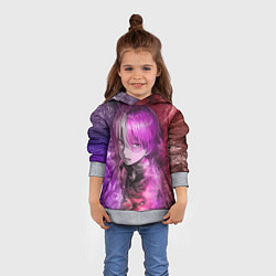 Толстовка-худи детская Шото Тодороки, цвет: 3D-меланж — фото 2
