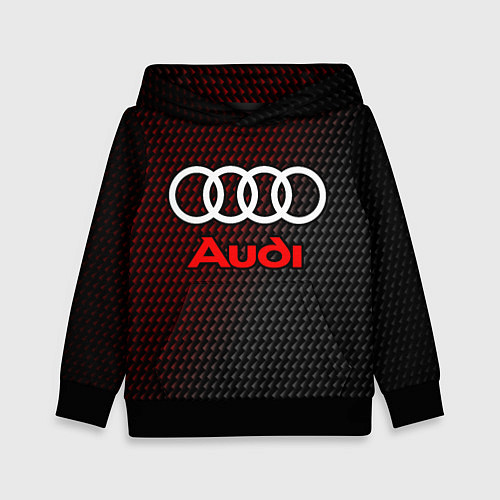 Детская толстовка AUDI АУДИ / 3D-Черный – фото 1