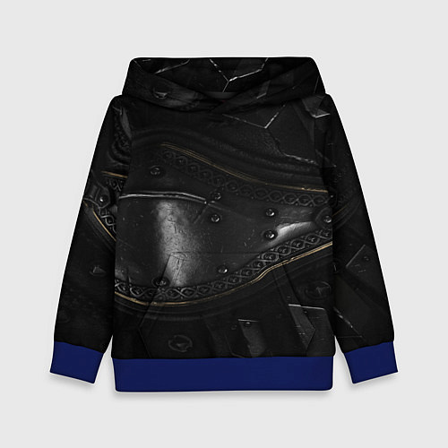 Детская толстовка MORTAL SHELL БРОНЯ / 3D-Синий – фото 1