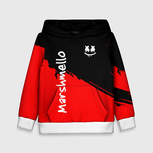 Детская толстовка Marshmello / 3D-Белый – фото 1