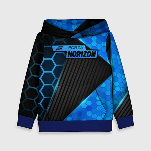 Детская толстовка Forza Horizon / 3D-Синий – фото 1