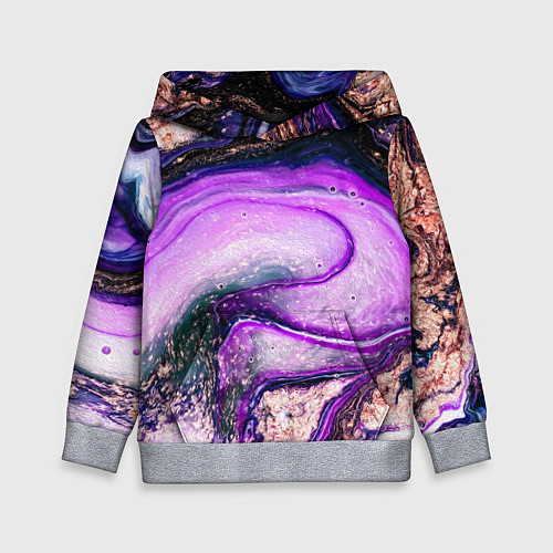 Детская толстовка ПЛАЗМА / 3D-Меланж – фото 1