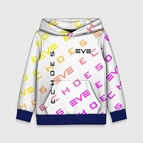 Детская толстовка EVE ECHOES ИВ ЭХО / 3D-Синий – фото 1