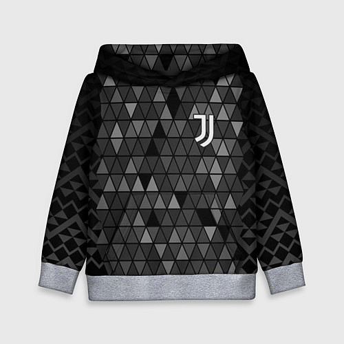 Детская толстовка Juventus Ювентус / 3D-Меланж – фото 1