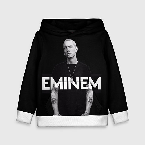 Детская толстовка EMINEM / 3D-Белый – фото 1