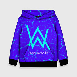 Толстовка-худи детская ALAN WALKER АЛАН УОКЕР, цвет: 3D-черный