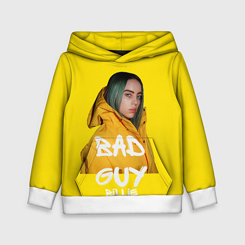 Детская толстовка Billie Eilish Билли Айлиш / 3D-Белый – фото 1