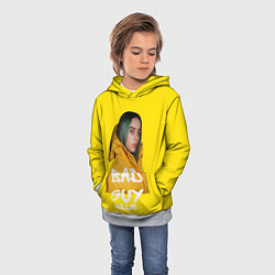 Толстовка-худи детская Billie Eilish Билли Айлиш, цвет: 3D-меланж — фото 2