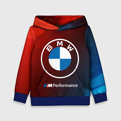 Детская толстовка BMW БМВ / 3D-Синий – фото 1