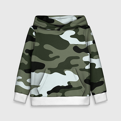 Детская толстовка Camouflage 2 / 3D-Белый – фото 1