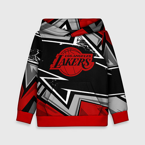 Детская толстовка LA LAKERS RED / 3D-Красный – фото 1