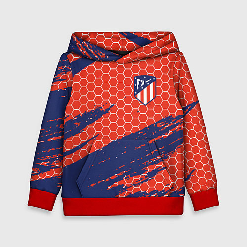 Детская толстовка Atletico Madrid / 3D-Красный – фото 1