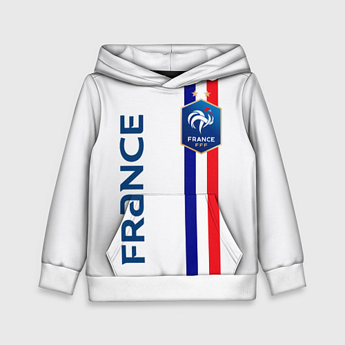 Детская толстовка СБОРНАЯ ФРАНЦИЯ / 3D-Белый – фото 1