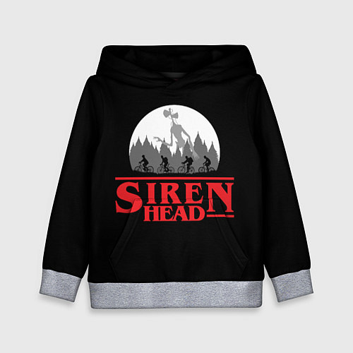 Детская толстовка Siren Head / 3D-Меланж – фото 1