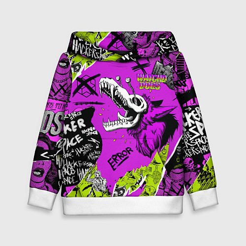 Детская толстовка Watch Dogs: Legion / 3D-Белый – фото 1