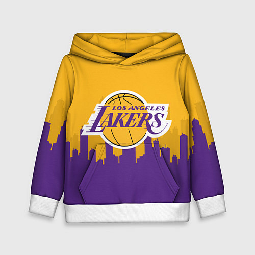 Детская толстовка LOS ANGELES LAKERS / 3D-Белый – фото 1