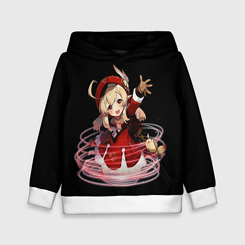 Детская толстовка Genshin Impact Klee / 3D-Белый – фото 1