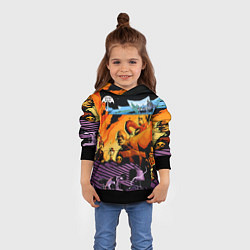 Толстовка-худи детская The Umbrella Academy КОМИКСЫ, цвет: 3D-черный — фото 2