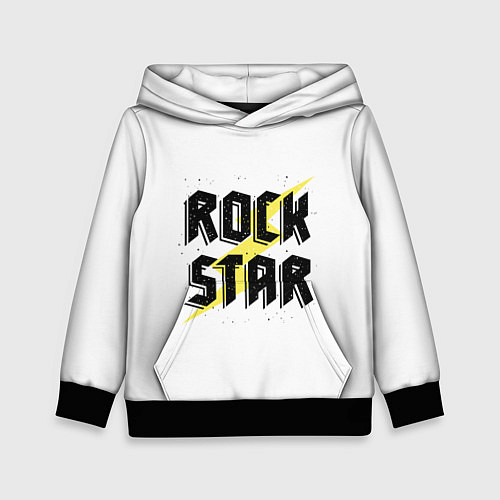 Детская толстовка Rock star / 3D-Черный – фото 1