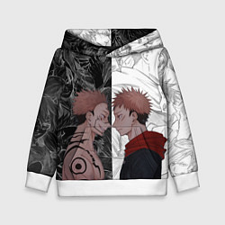 Детская толстовка Jujutsu Kaisen Сукуна х Юдзи