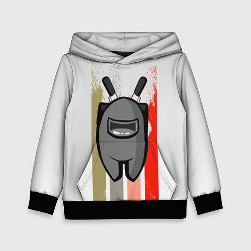 Детская толстовка Among Us / 3D-Черный – фото 1